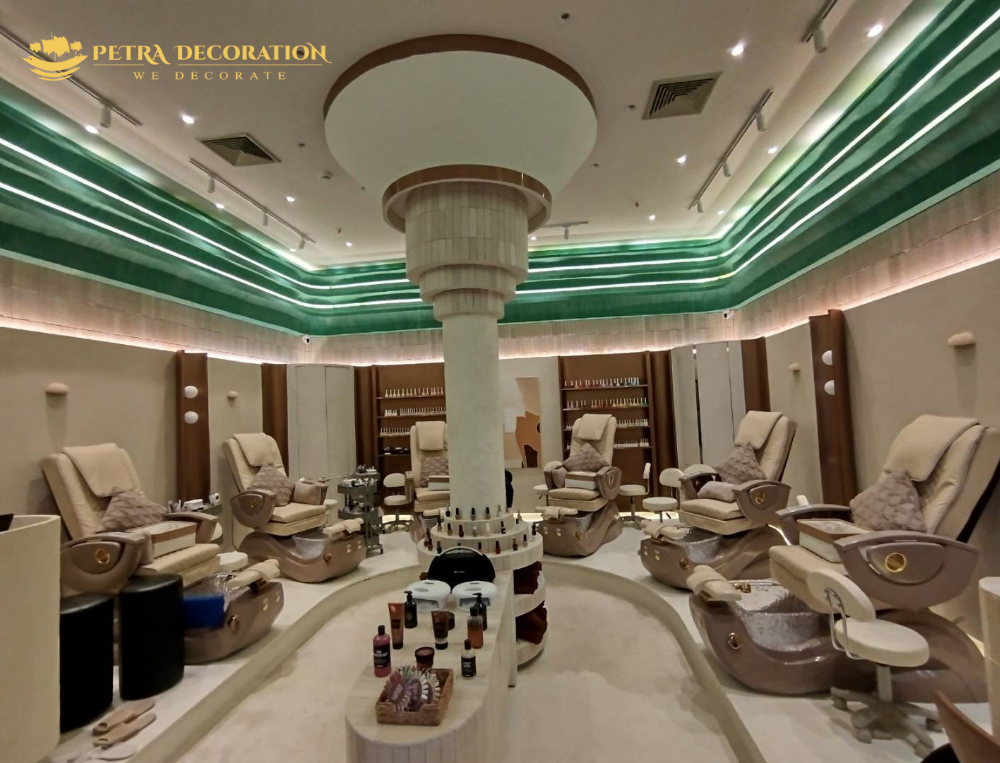 ผลงานตกแต่งผนังด้วยสี Texture จาก Petra Decoration